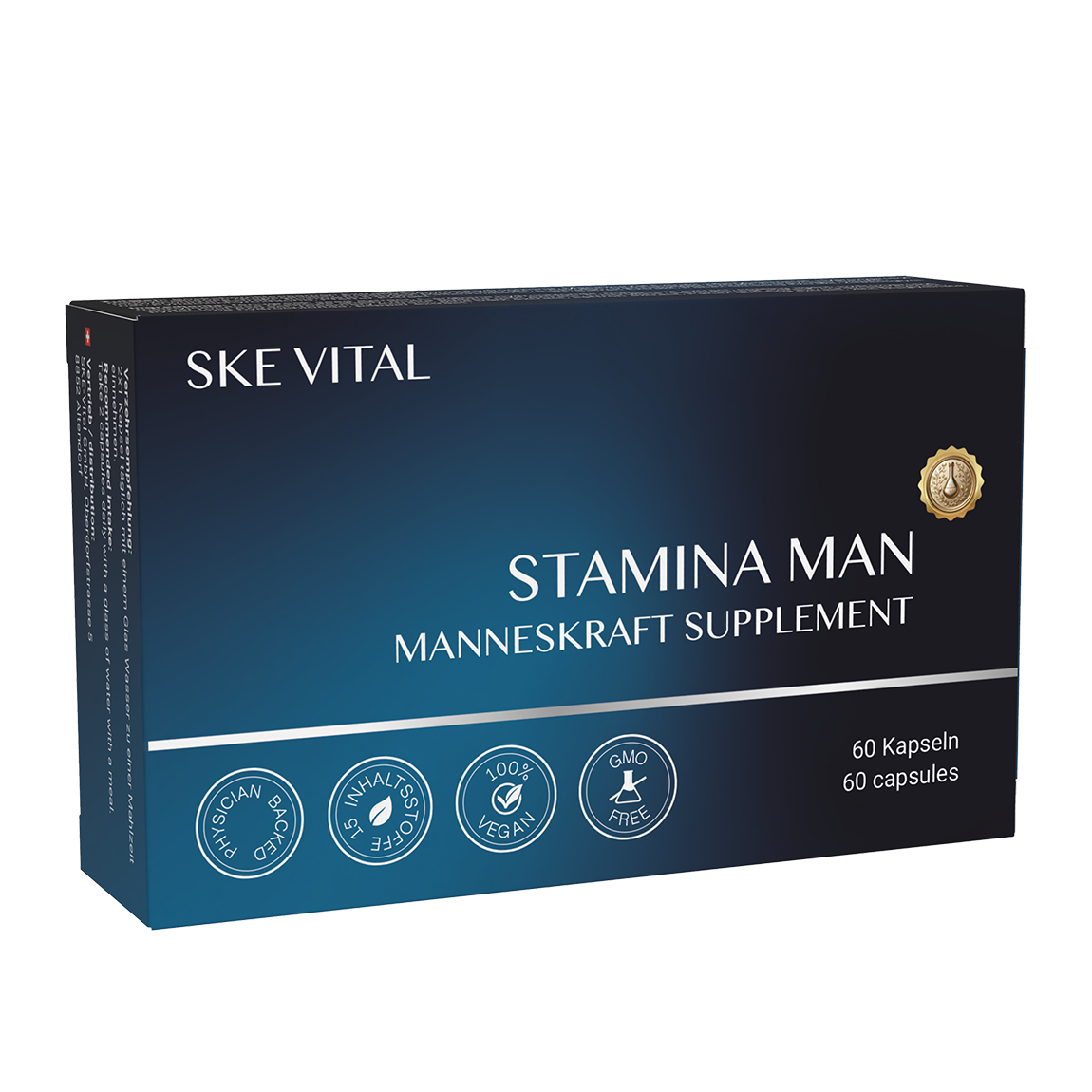 SKE VITAL - Stamina Man Produktdesign