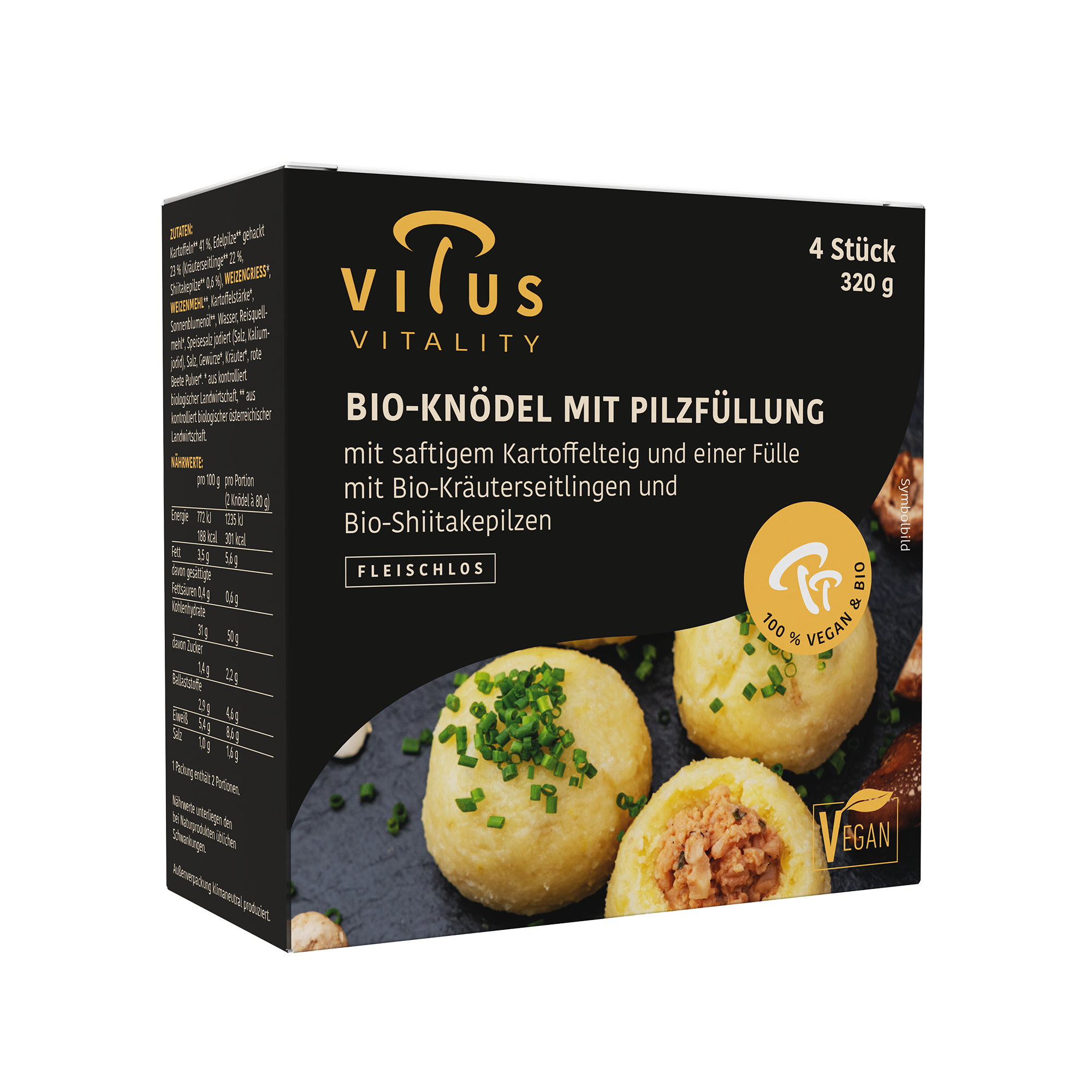 Vitus Vitality - Verpackungsdesign