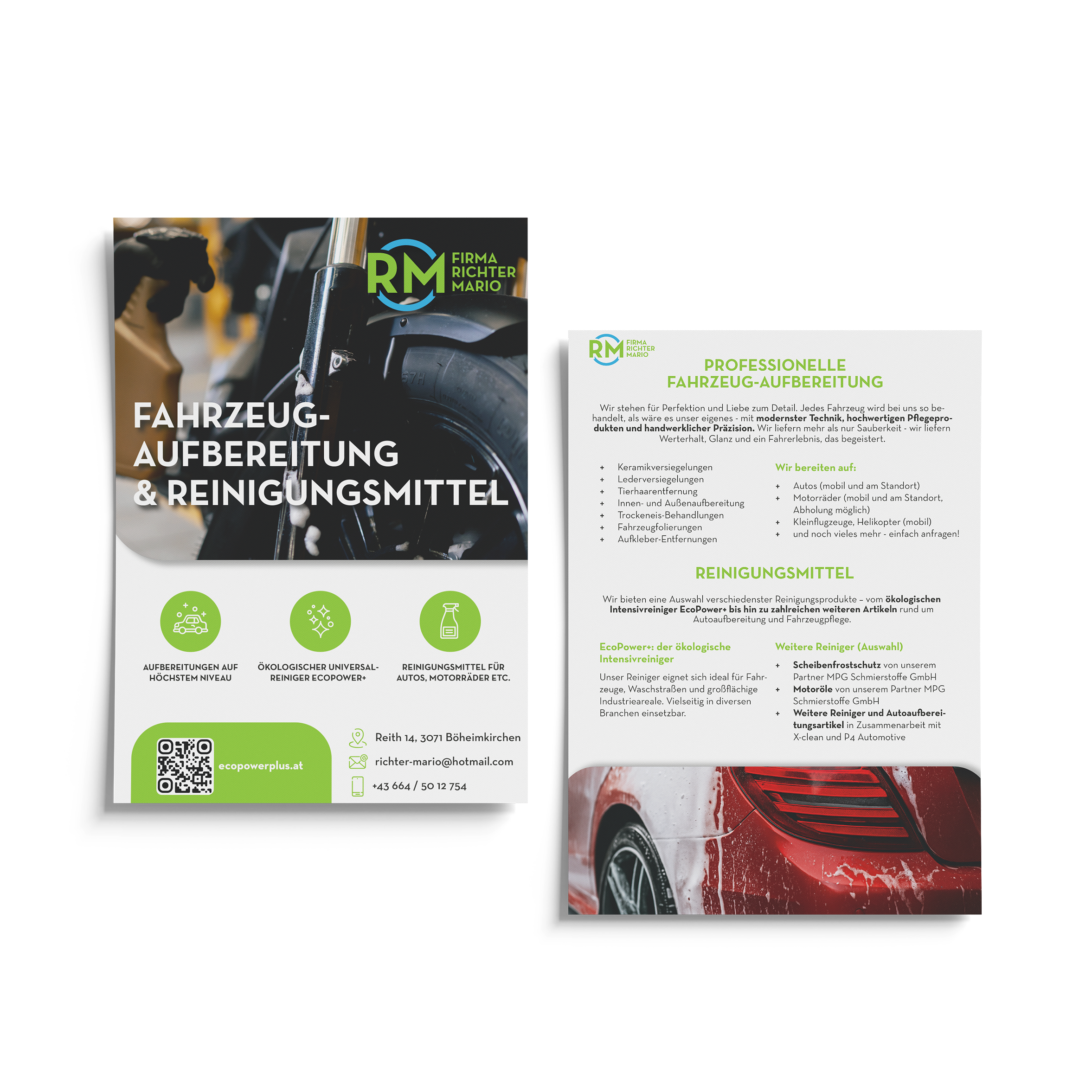 Firma Mario Richter - Flyer
